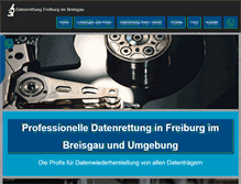 Tablet Screenshot of datenrettung-freiburg.com